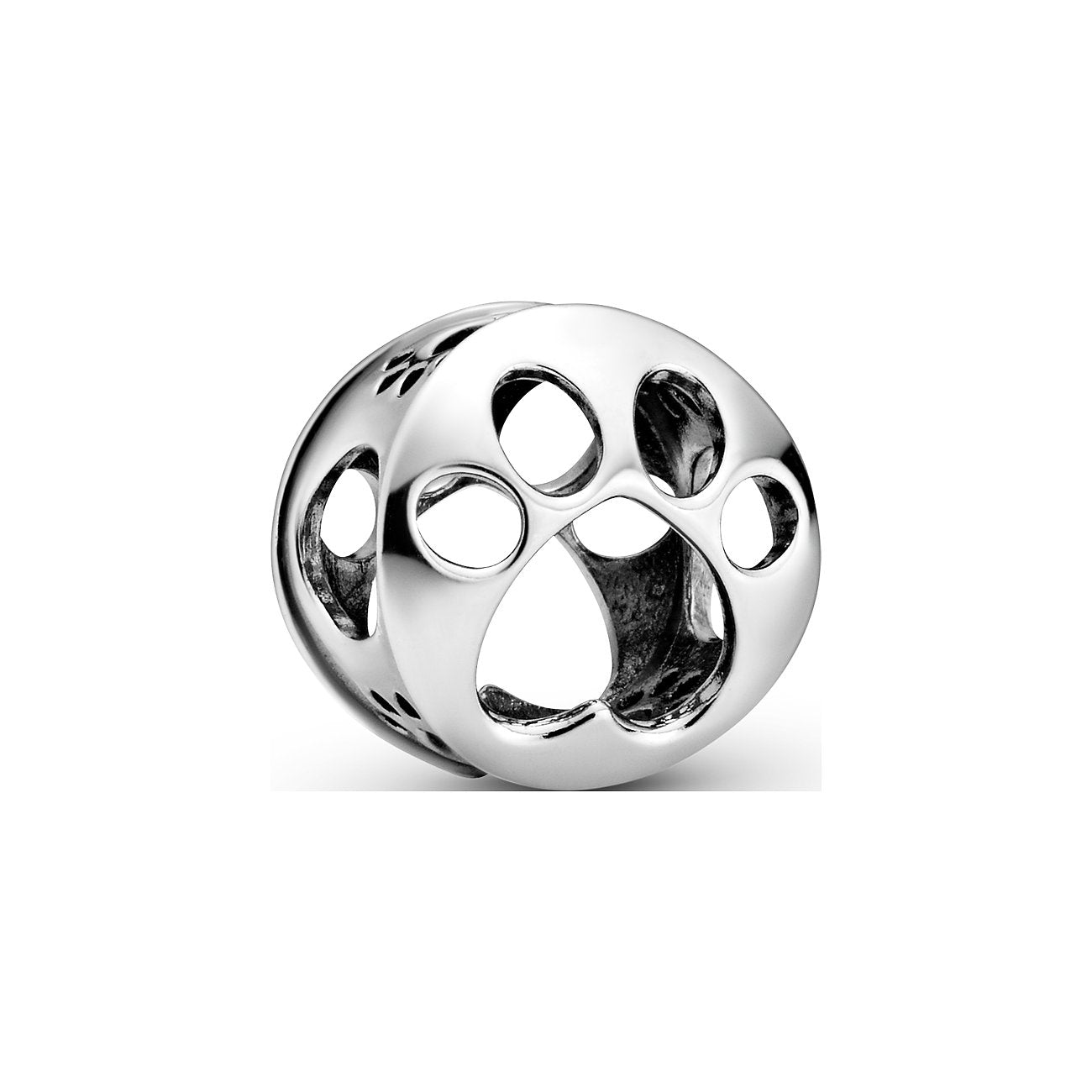 Pandora Charm Moments Offen gearbeiteter Hundepfotenabdruck