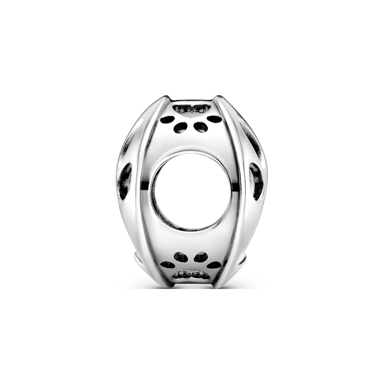 Pandora Charm Moments Offen gearbeiteter Hundepfotenabdruck