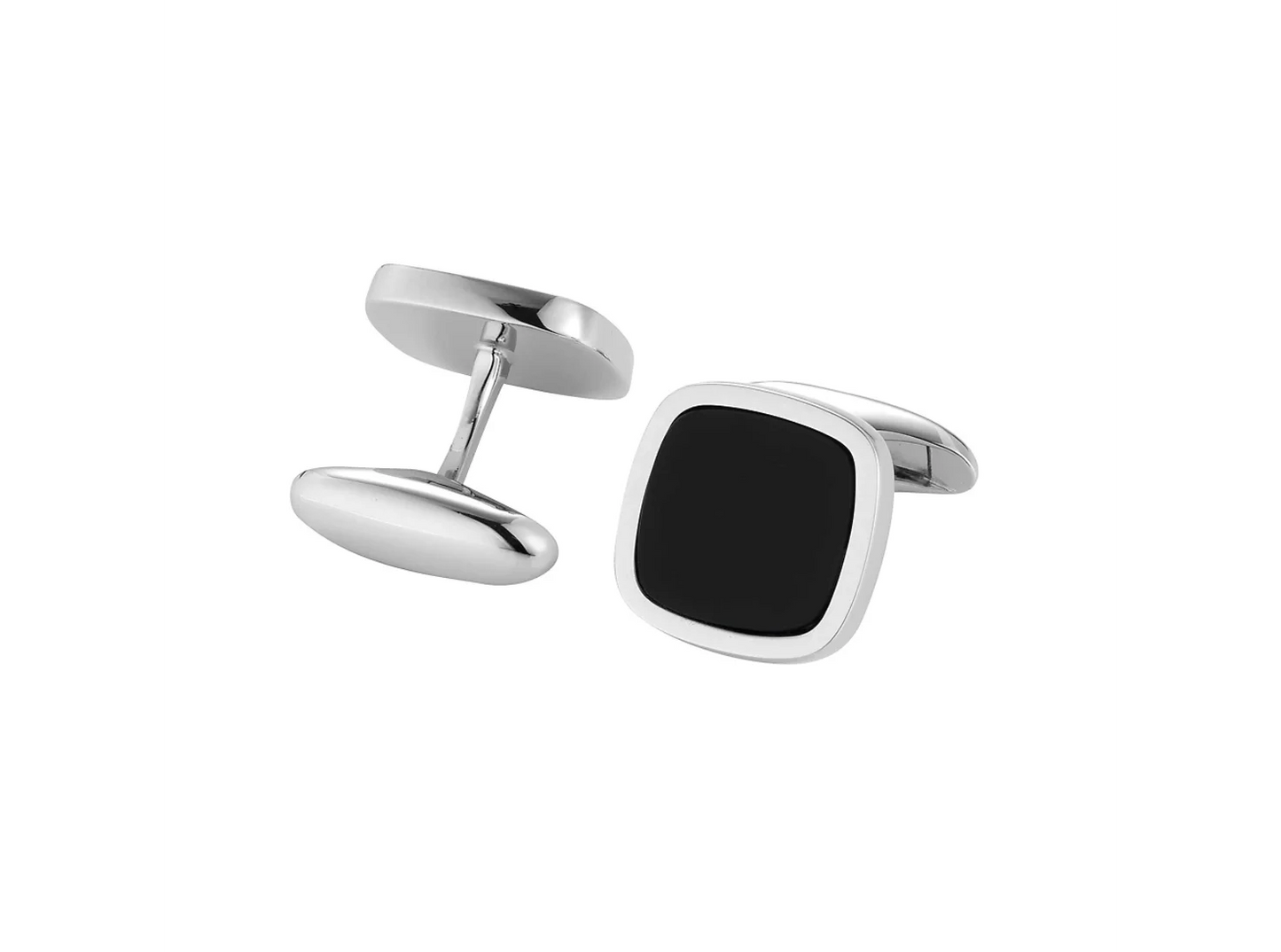 Handgefertigte Manschettenknöpfe Onyx